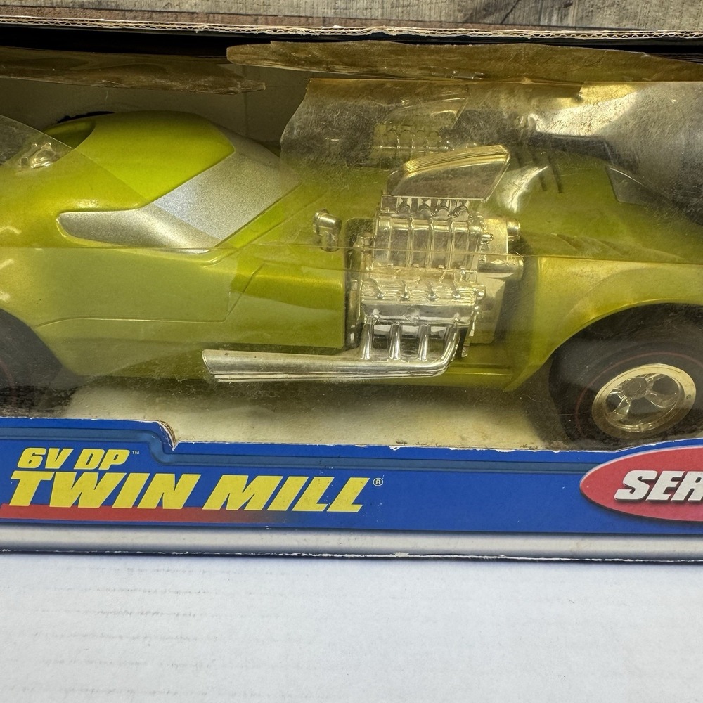 Vintage 2000 Sealed New Hot Wheels TYCO R/C 6v DP Twin Mill Series 1 RC Car - Picture 3 of 10